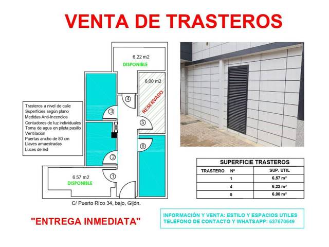Trastero en Venta en Calle de Puerto Rico, 34 en La Calzada