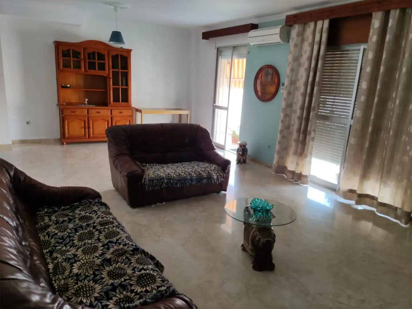 Flat for sale in Calle Santa Lidia, 1, Las Cañadas Living room of Flat for sale in Mijas with Air Conditioner and Balcony