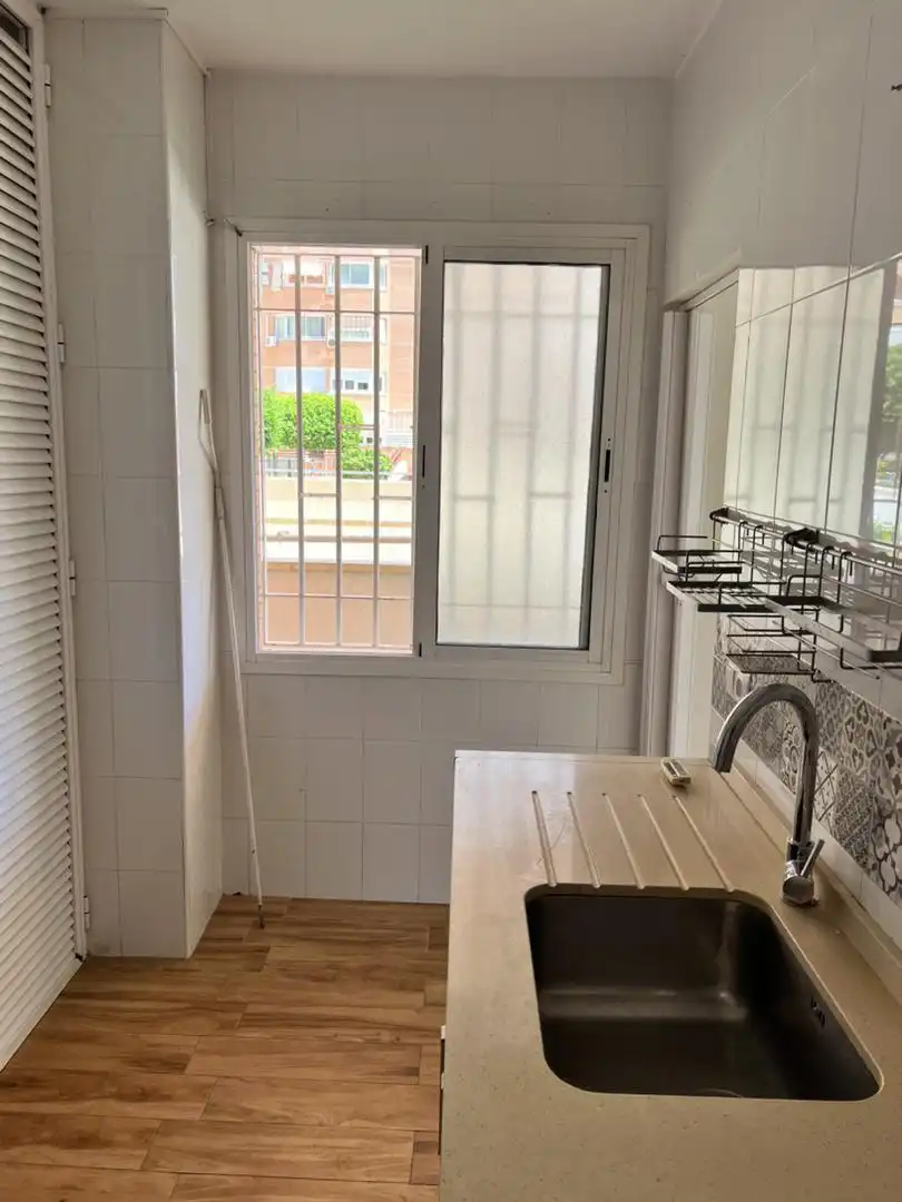 Bedroom of Flat for sale in Almería  with Air Conditioner, Parquet flooring and Terrace