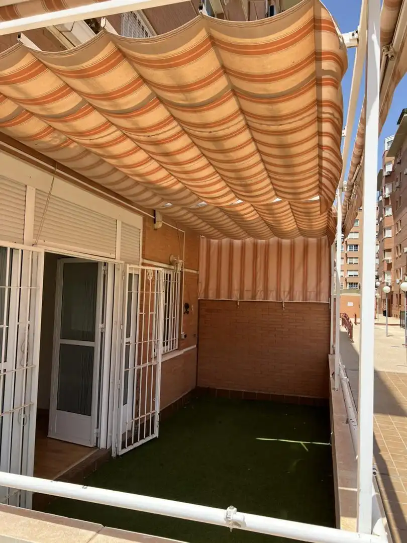 Terrace of Flat for sale in Almería  with Air Conditioner, Parquet flooring and Terrace