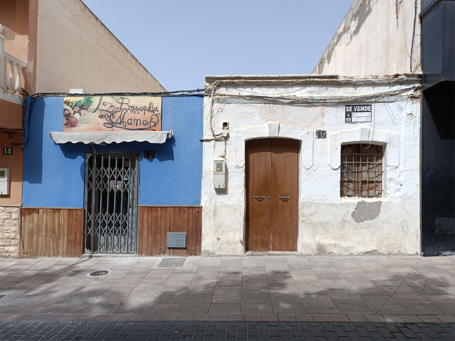 Vista exterior de Casa adosada en venta en  Almería Capital
