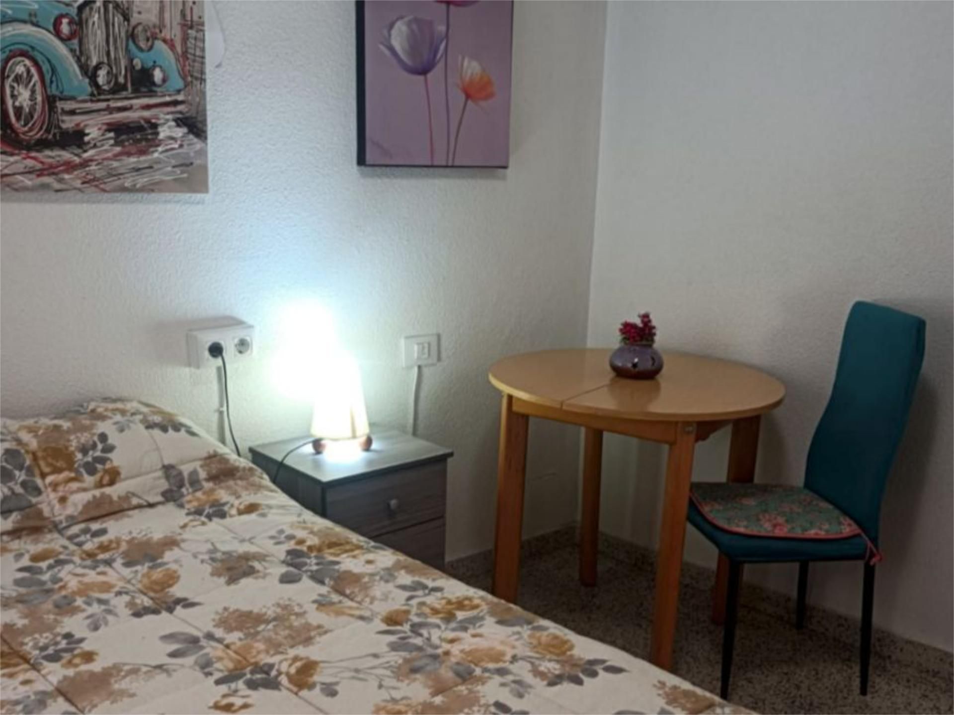 Bedroom of Flat to share in  Murcia Capital  with Heating, Furnished and Balcony