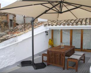 Terrassa de Casa adosada en venda en Valdealgorfa amb Aire condicionat i Balcó