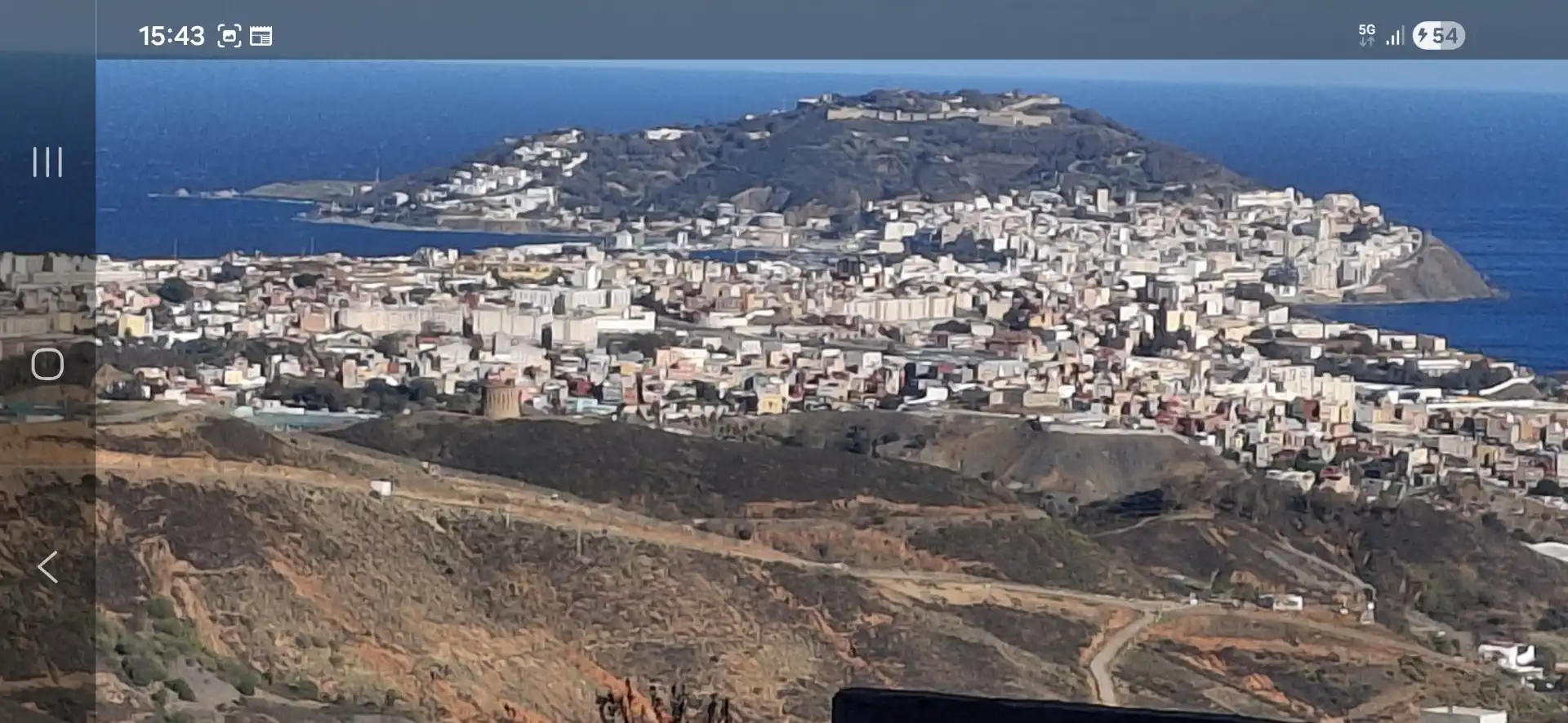 Vista exterior de Apartamento para compartir en Ceuta con Calefacción, Terraza y Amueblado