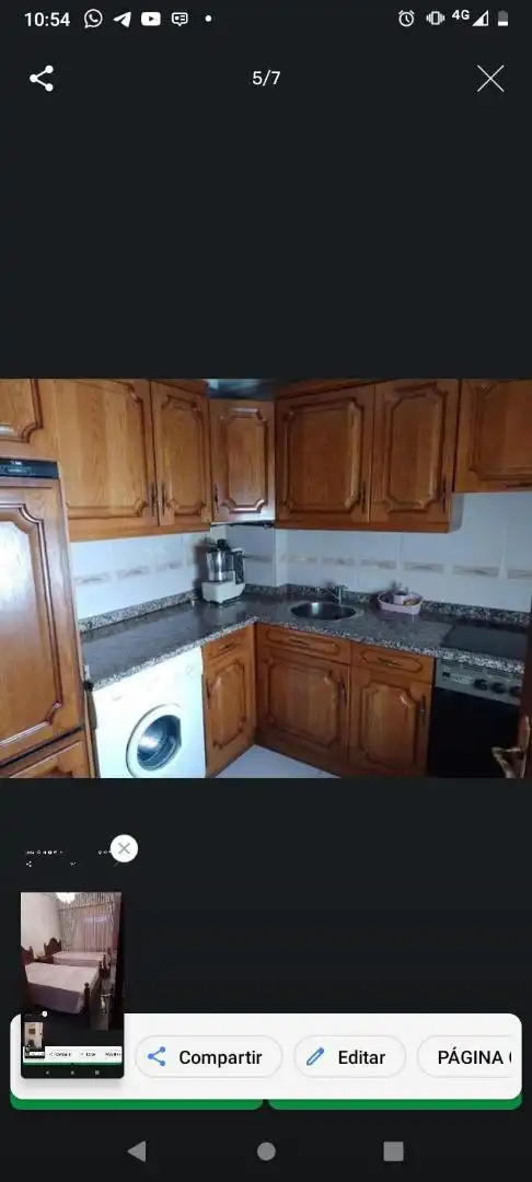Cuina de Finca rústica per a compartir en Salamanca amb Moblat, Forn i Rentadora