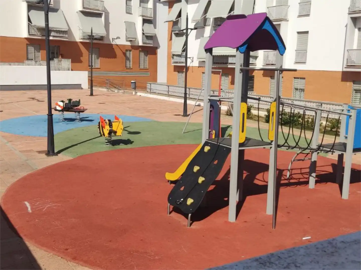 Parking of Flat for sale in Gibraleón  with Air Conditioner, Heating and Terrace