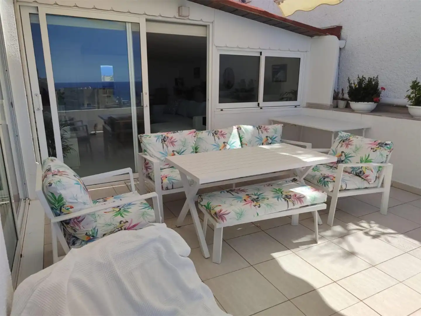 Wohnung zum Verkauf in Strasse C. Pitera, 3, Zona Botánico Terrasse von Wohnung zum Verkauf in Puerto de la Cruz mit Klimaanlage, Terrasse und Balkon