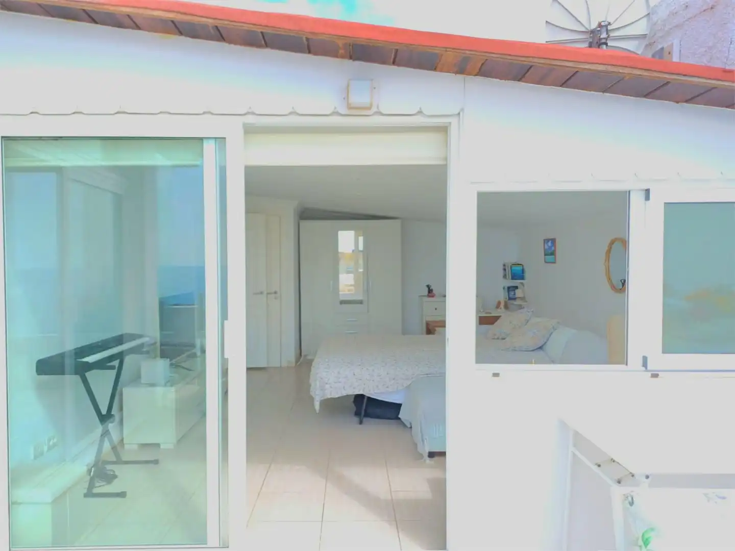 Wohnung zum Verkauf in Strasse C. Pitera, 3, Zona Botánico Schlafzimmer von Wohnung zum Verkauf in Puerto de la Cruz mit Klimaanlage, Terrasse und Balkon