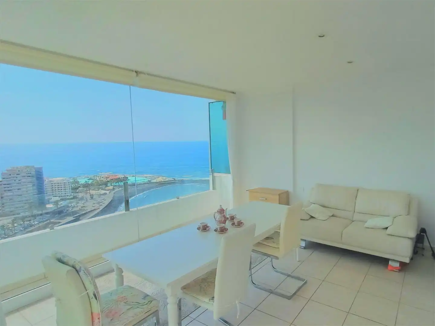 Wohnung zum Verkauf in Strasse C. Pitera, 3, Zona Botánico Wohnzimmer von Wohnung zum Verkauf in Puerto de la Cruz mit Klimaanlage, Terrasse und Balkon