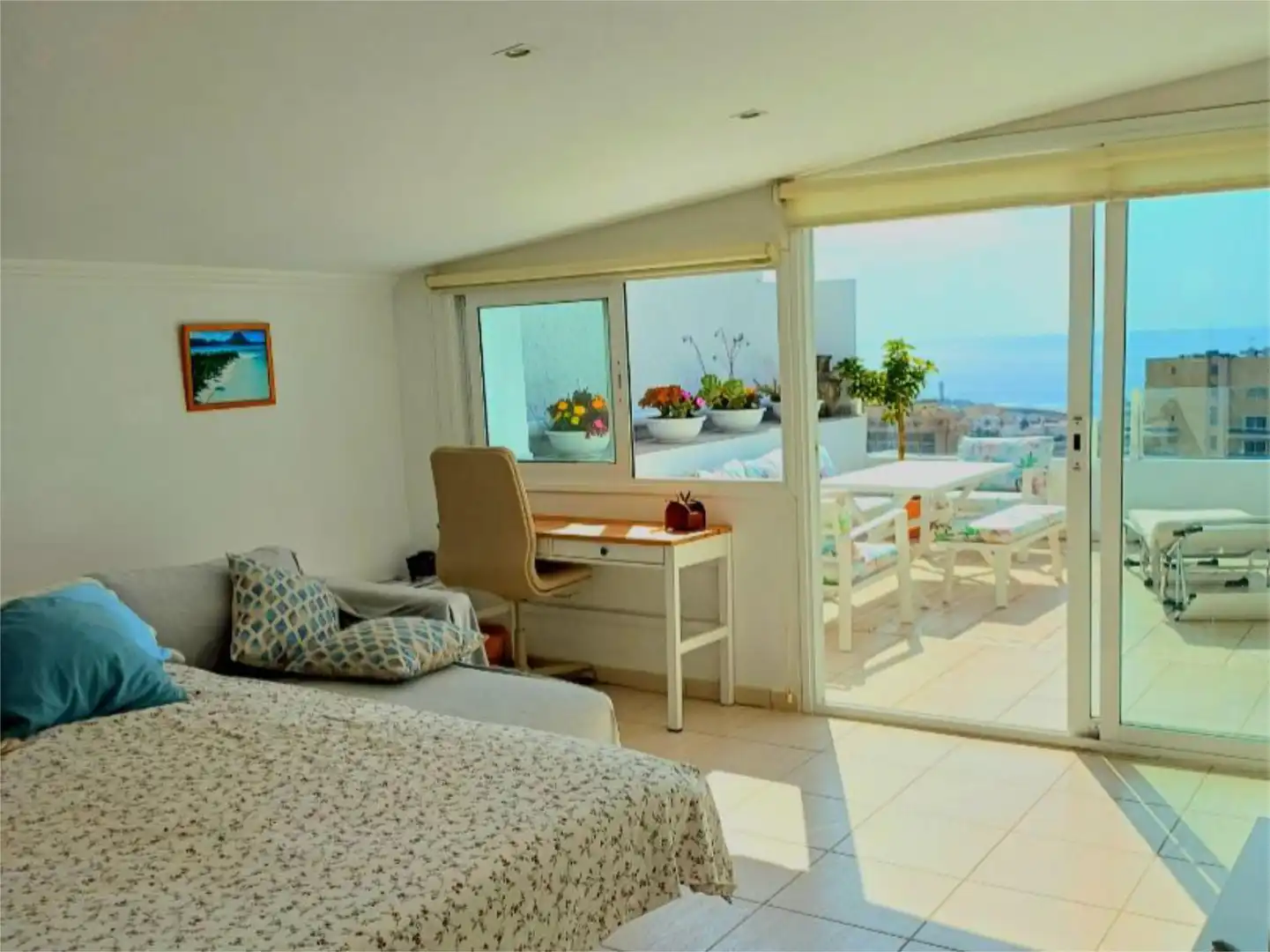 Wohnung zum Verkauf in Strasse C. Pitera, 3, Zona Botánico Schlafzimmer von Wohnung zum Verkauf in Puerto de la Cruz mit Klimaanlage, Terrasse und Balkon