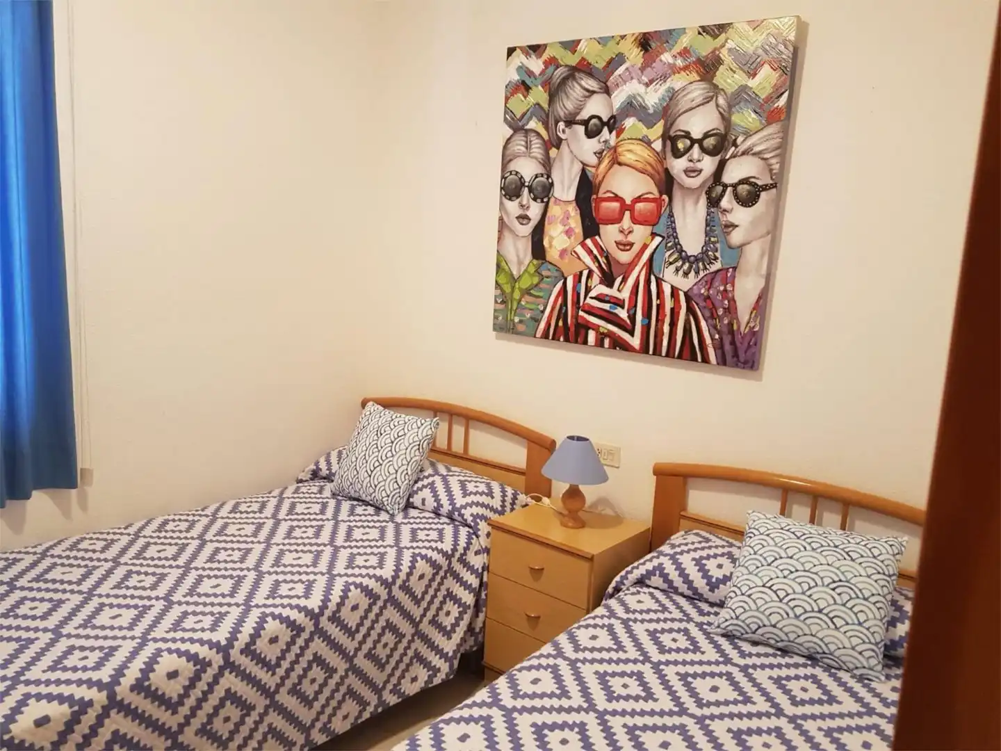 Bedroom of Flat for sale in Vinaròs  with Air Conditioner and Terrace