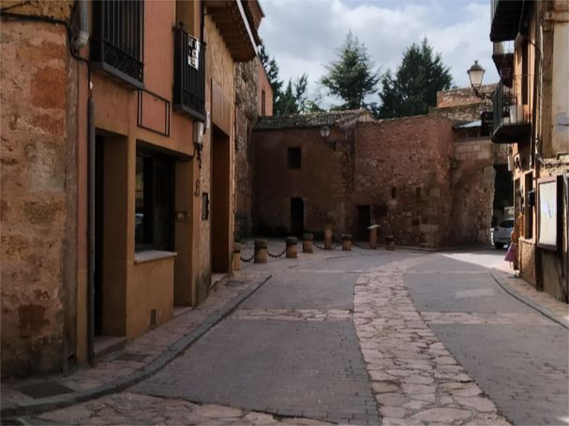 Vista exterior de Planta baixa en venda en Ayllón amb Traster i Balcó