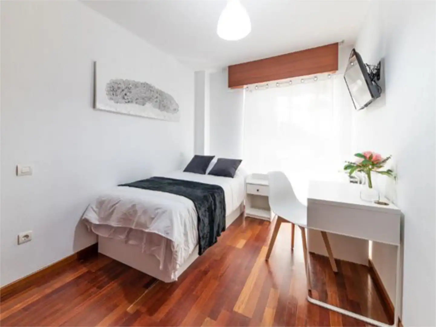 Room in Avenida Menéndez Pelayo, 26, Maliaño Bedroom of Flat for share in Camargo with Heating, Parquet flooring and Furnished