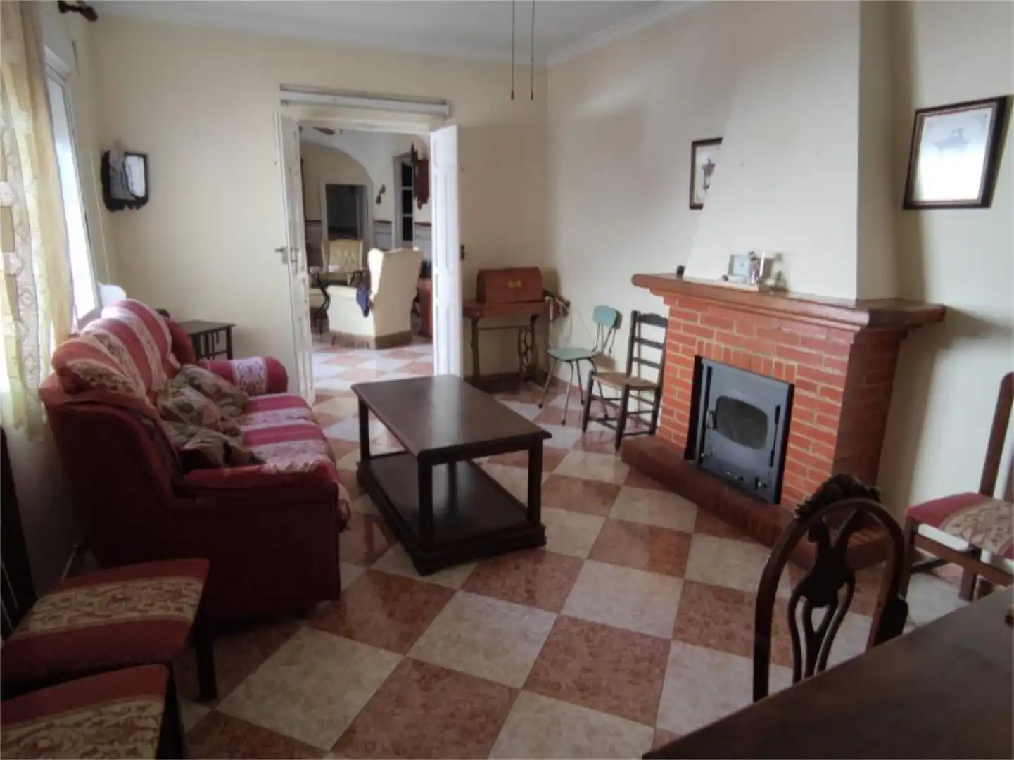 Casa o xalet en venda a Villalba de los Barros Sala d'estar de Casa o xalet en venda en Villalba de los Barros amb Aire condicionat, Calefacció i Terrassa