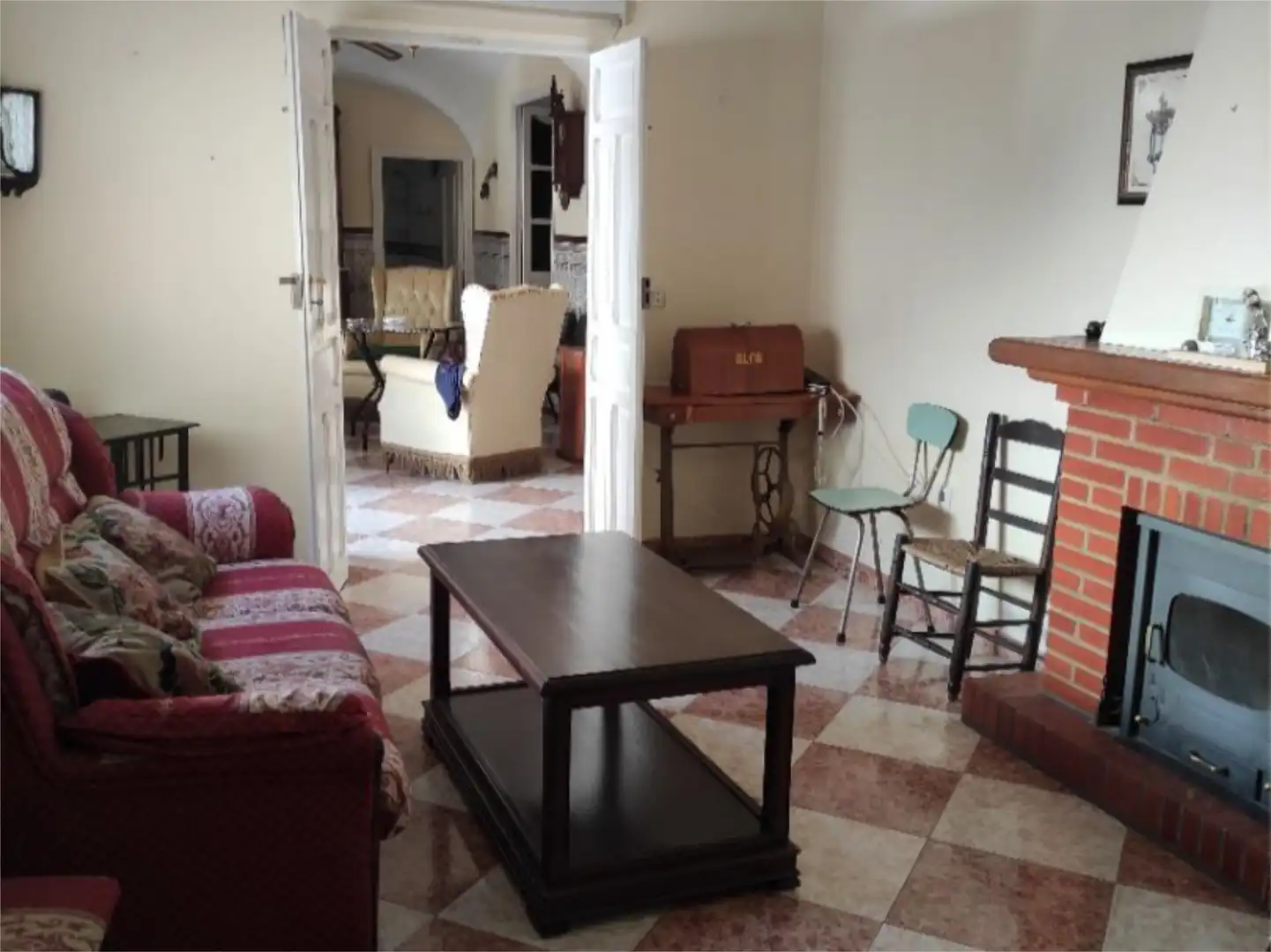 Casa o xalet en venda a Villalba de los Barros Sala d'estar de Casa o xalet en venda en Villalba de los Barros amb Aire condicionat, Calefacció i Terrassa