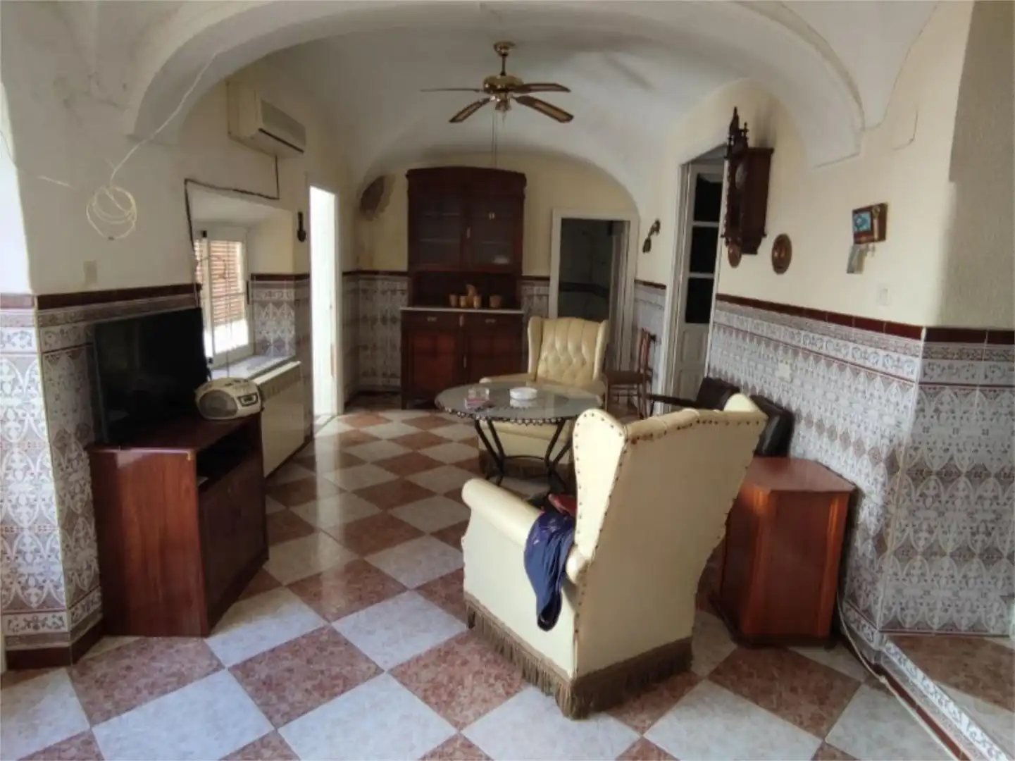Casa o xalet en venda a Villalba de los Barros Sala d'estar de Casa o xalet en venda en Villalba de los Barros amb Aire condicionat, Calefacció i Terrassa