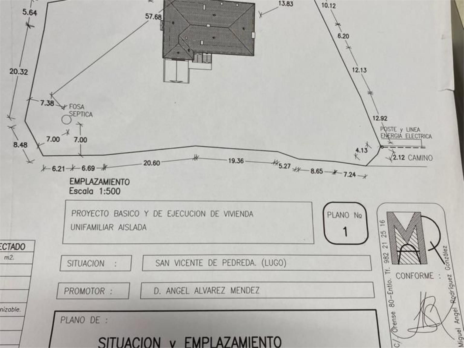 Land for sale in Lugo Capital