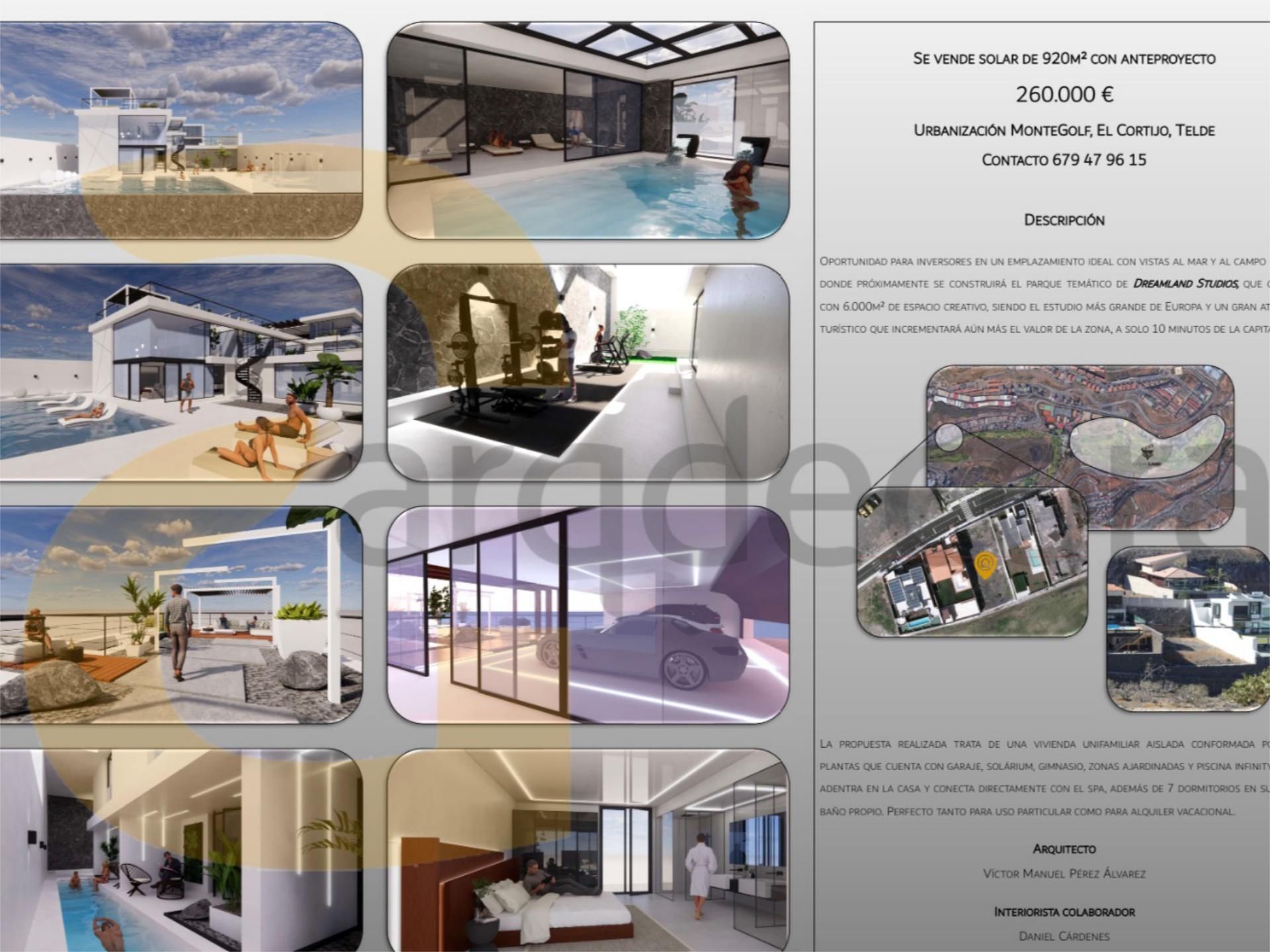 Exterior view of Constructible Land for sale in Telde