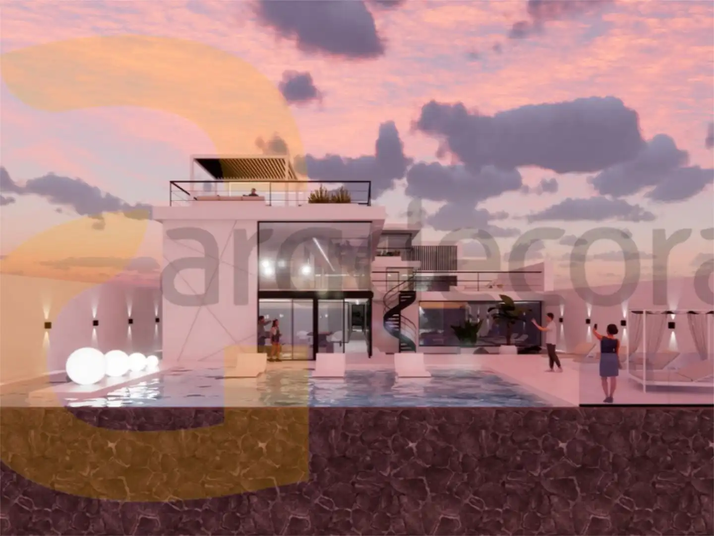 Exterior view of Constructible Land for sale in Telde