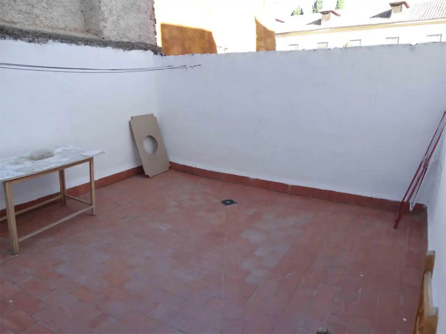 Terraza de Piso para compartir en Granada con Terraza y Amueblado