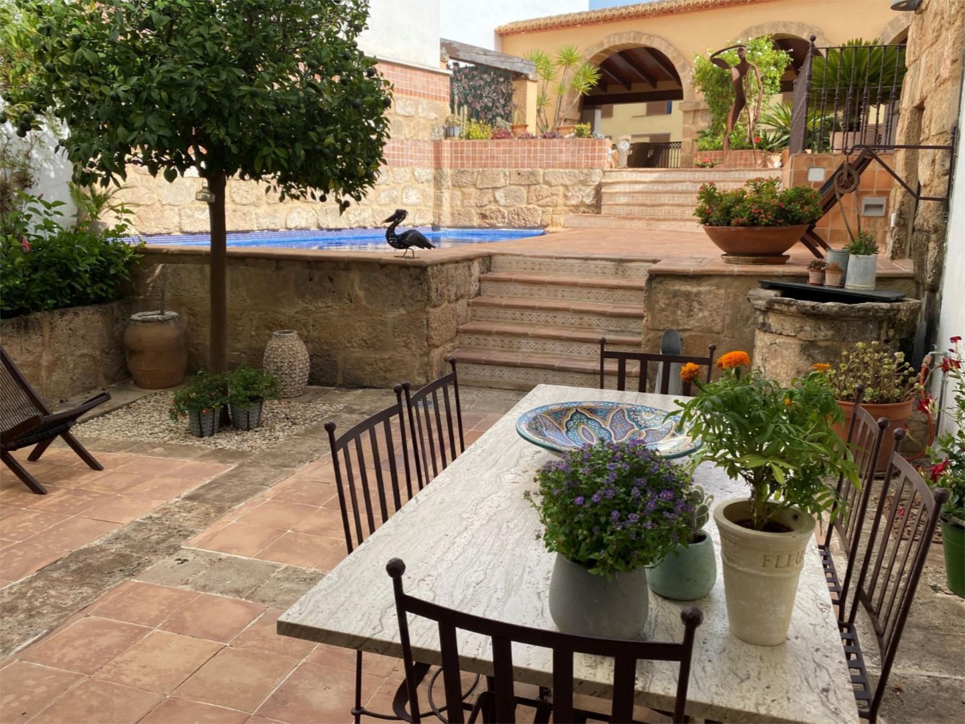 Terrace of Single-family semi-detached for sale in Jávea / Xàbia  with Heating, Terrace and Storage room