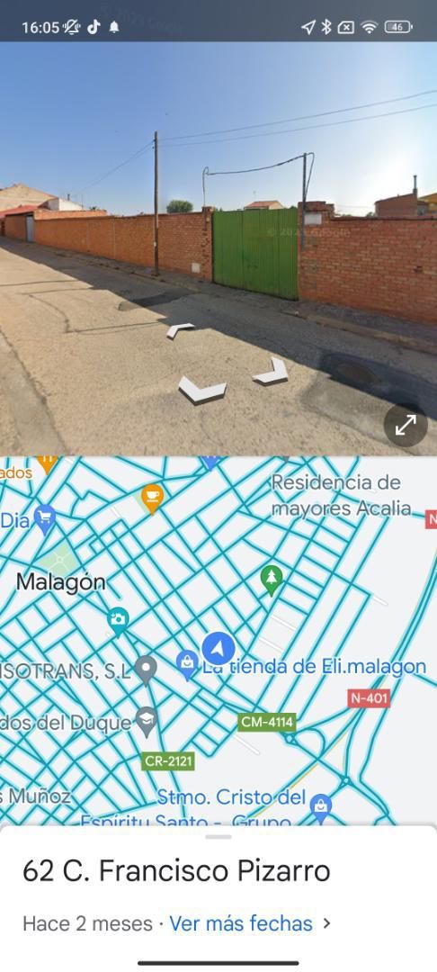 Vista exterior de Planta baixa en venda en Malagón