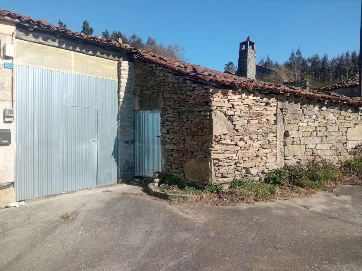 Vista exterior de Planta baixa en venda en Monterroso