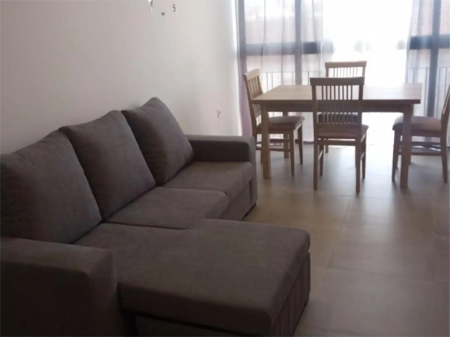 Living room of Flat for rent in Andújar  with Air Conditioner, Heating and Furnished
