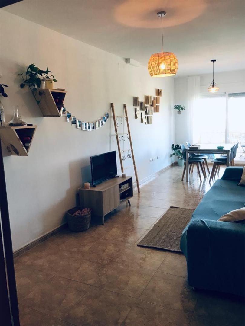 Flat for sale in Avinguda Santa Bàrbara, 75a, Zona Hospital Living room of Flat for sale in Amposta with Air Conditioner and Balcony