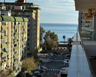 Exterior view of Flat for sale in Málaga Capital  with Air Conditioner, Terrace and Swimming Pool