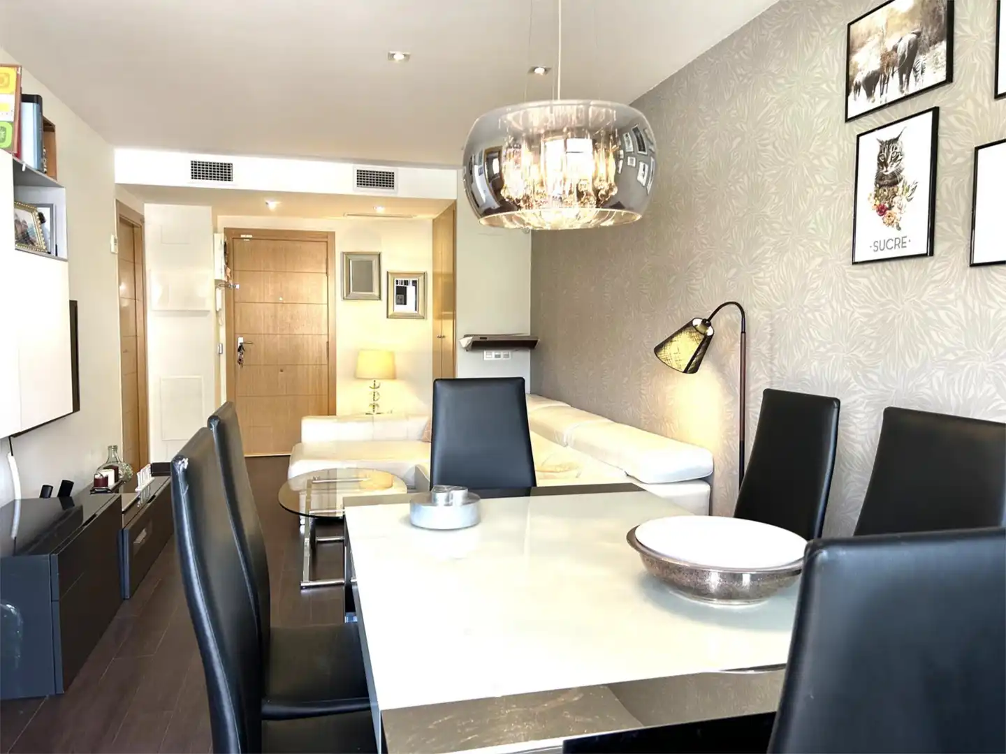 Piso en venta en Carrer Berna, 6, Golf Bahía Comedor de Piso en venta en Finestrat con Aire acondicionado, Calefacción y Terraza