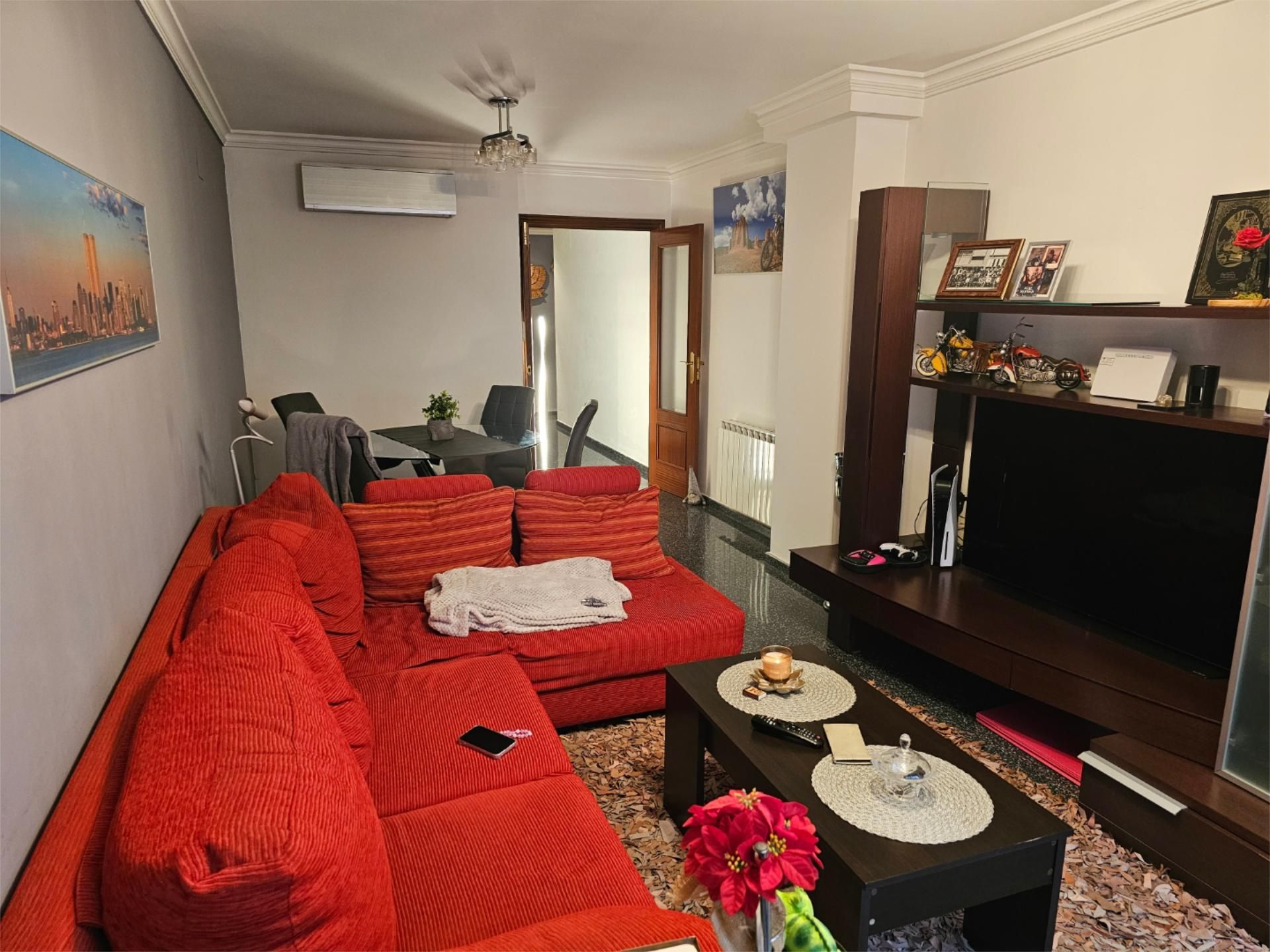 Living room of Planta baja for sale in Alcoy / Alcoi  with Air Conditioner, Heating and Terrace
