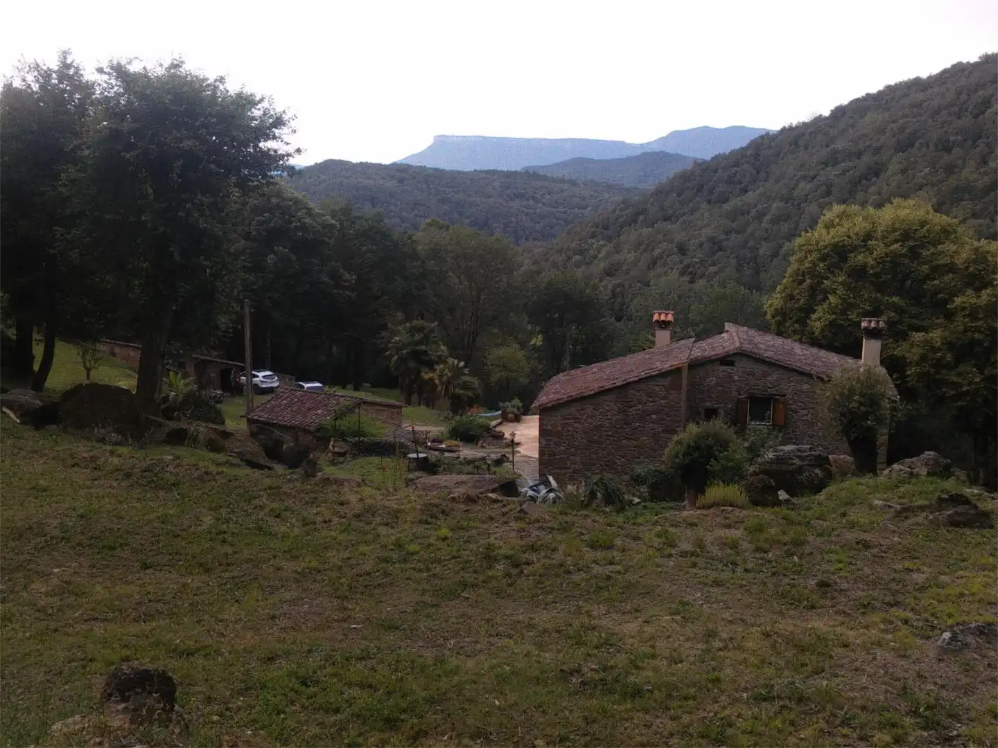Garden of Country homes for sale in Sant Aniol de Finestres  with Terrace and Swimming Pool