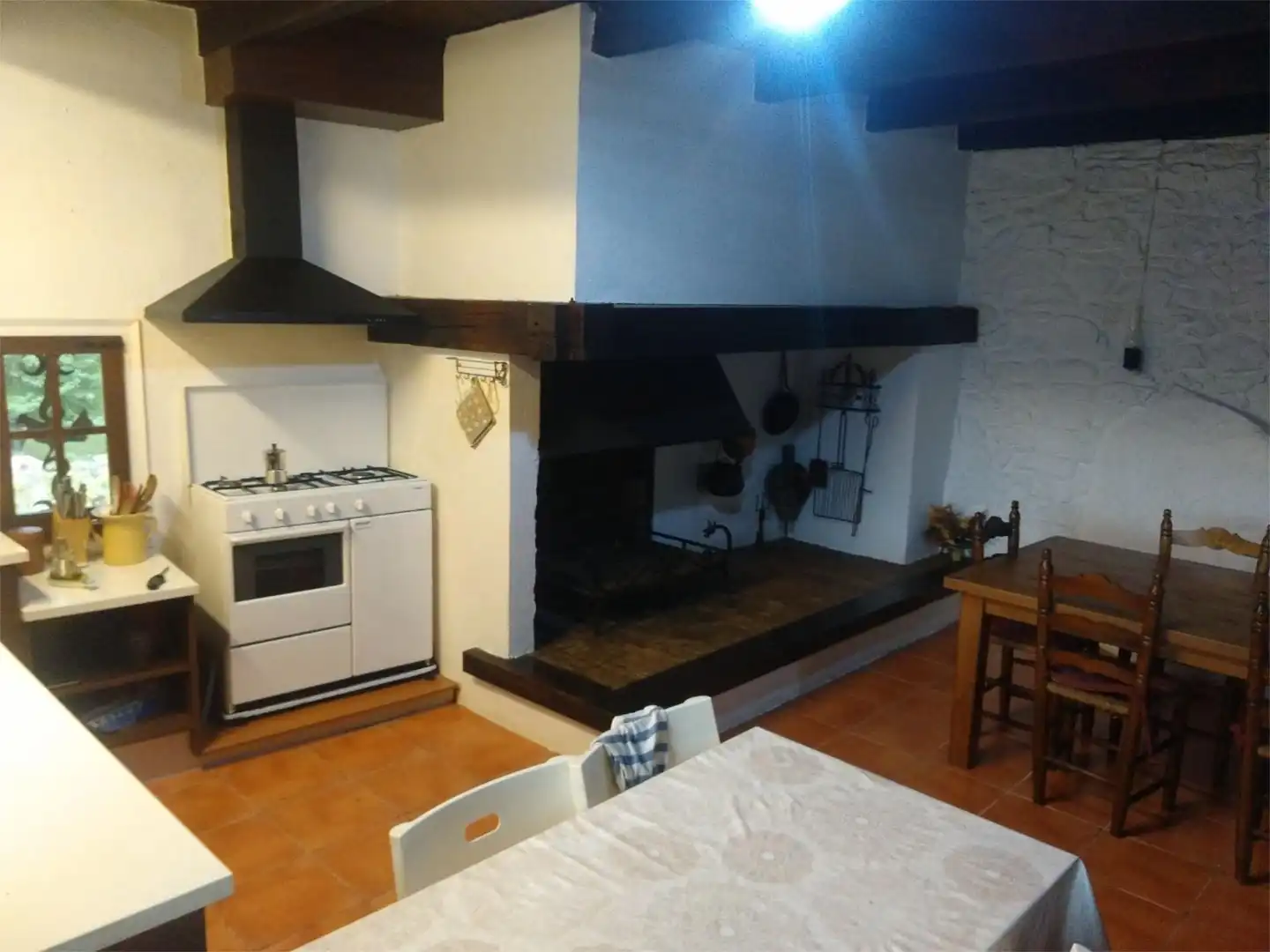 Kitchen of Country homes for sale in Sant Aniol de Finestres  with Terrace and Swimming Pool