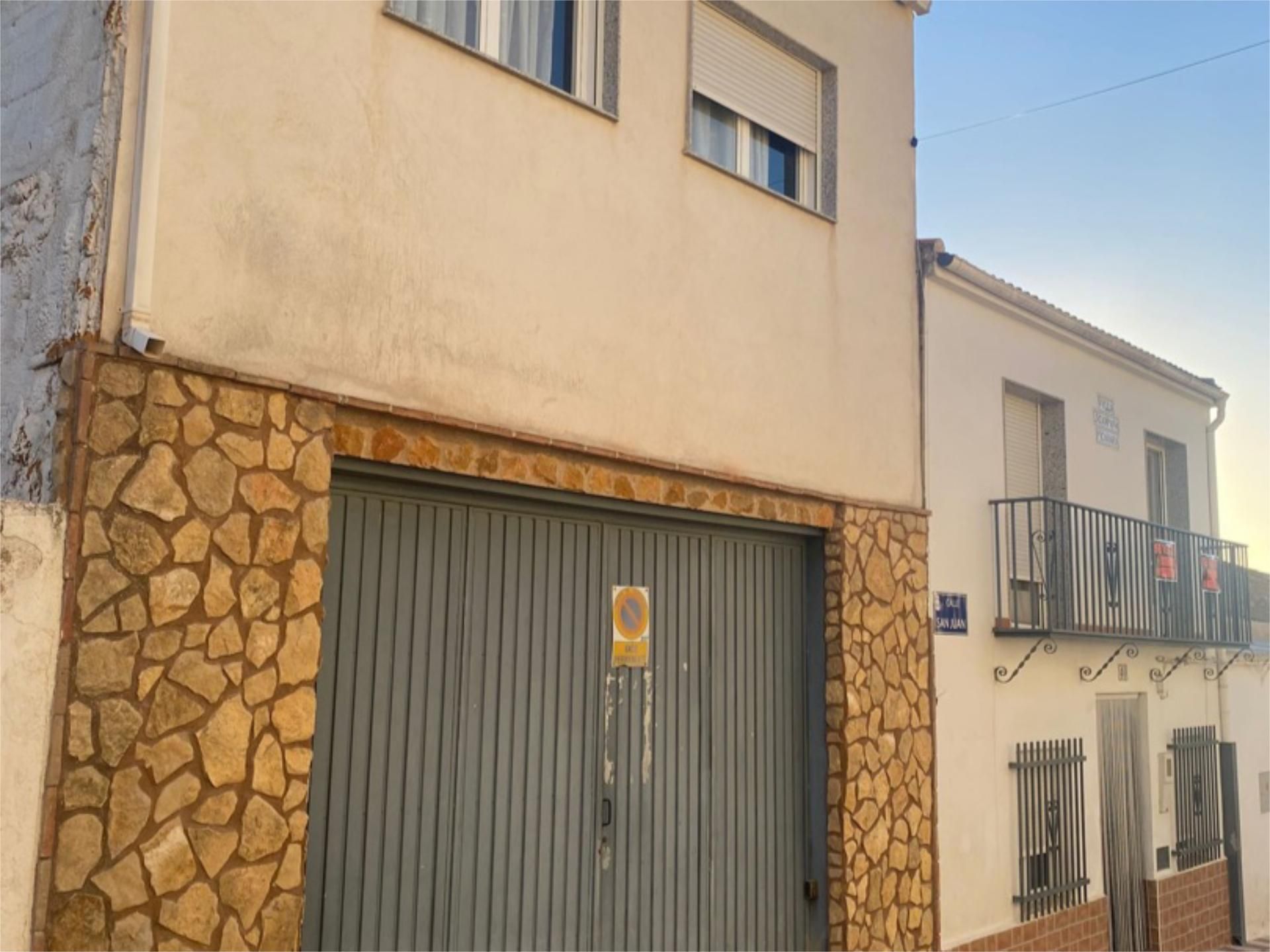 Exterior view of Single-family semi-detached for sale in Jamilena  with Air Conditioner and Terrace