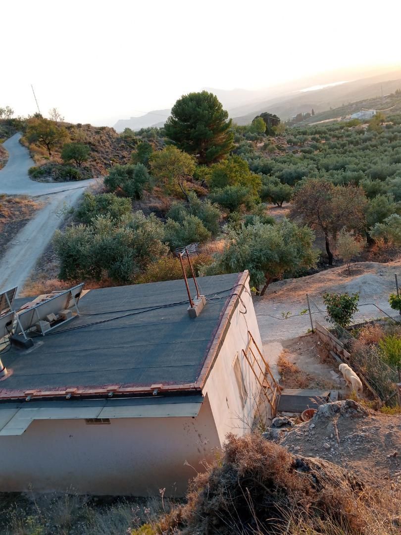 Exterior view of Country house for sale in Cogollos de la Vega  with Air Conditioner