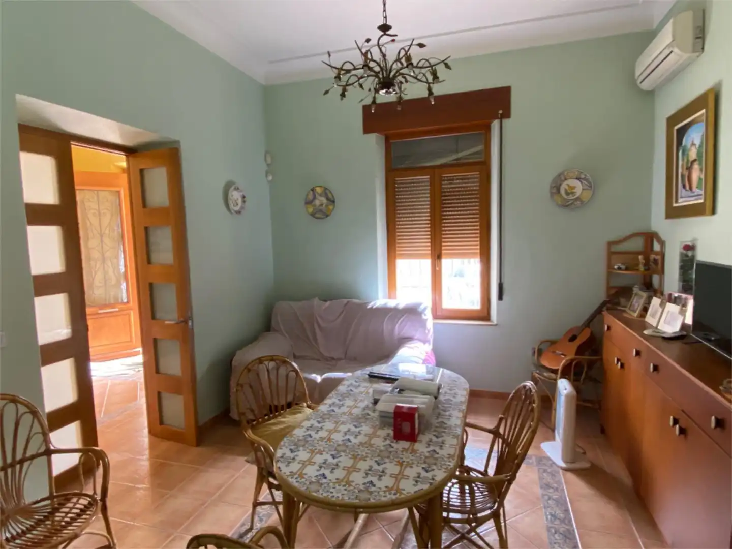Casa adosada en venta en Avenida Constantino López, 2, Alhama de Murcia ciudad Comedor de Casa adosada en venta en Alhama de Murcia con Aire acondicionado, Jardín privado y Terraza