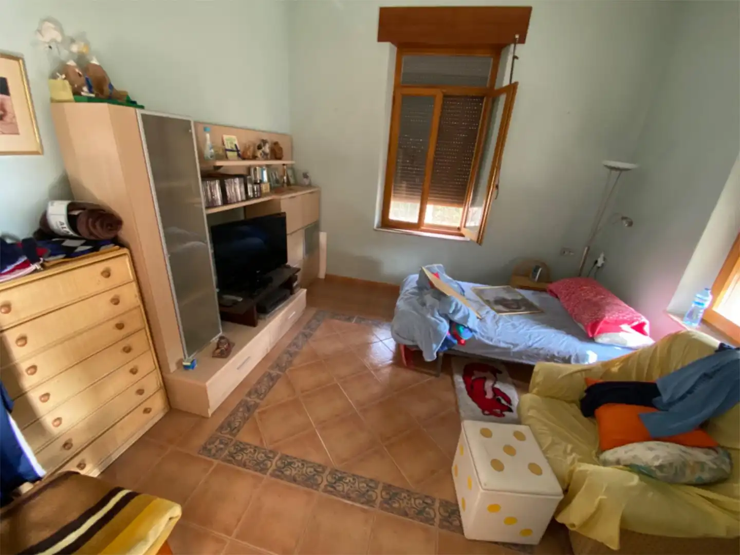 Casa adosada en venta en Avenida Constantino López, 2, Alhama de Murcia ciudad Sala de estar de Casa adosada en venta en Alhama de Murcia con Aire acondicionado, Jardín privado y Terraza