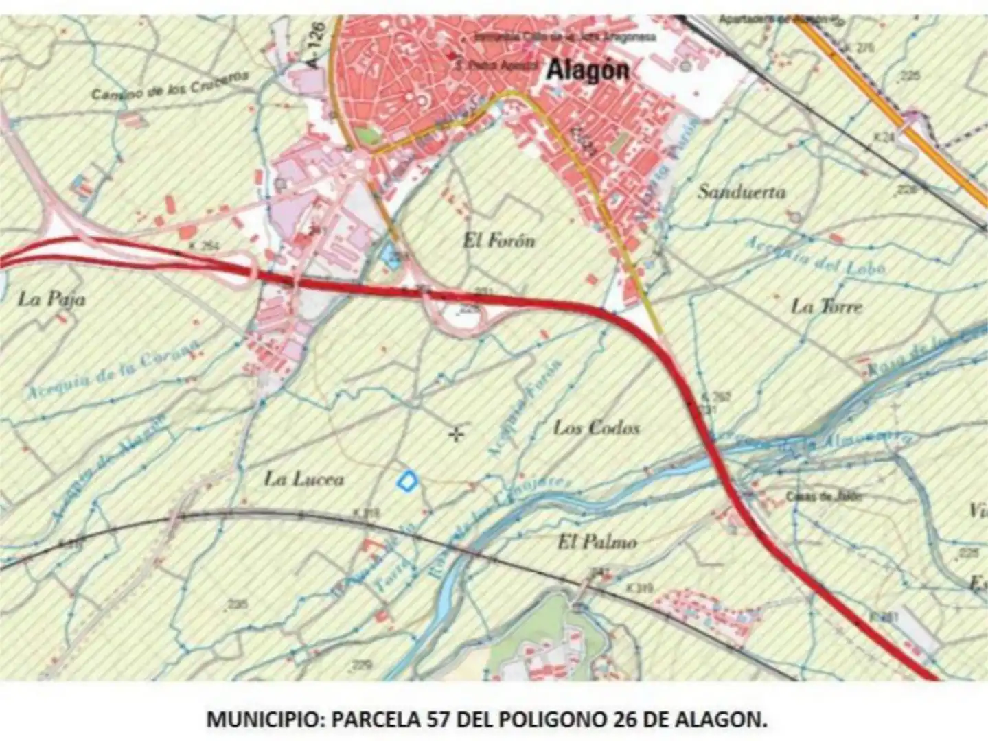 Terreno en venta en Alagón Terreno en venta en Alagón