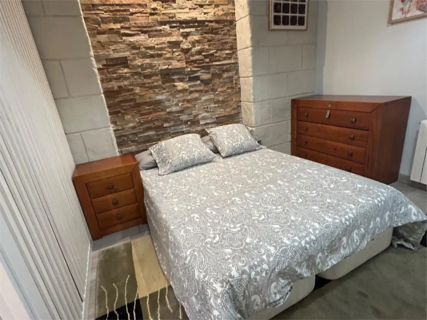Bedroom of Flat for rent in Madrid  with Heating, Furnished and Oven