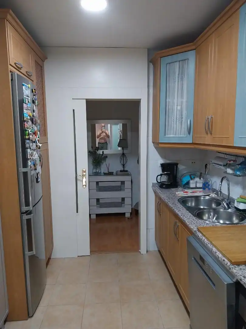 Kitchen of Flat for sale in Villanueva de la Serena  with Air Conditioner, Heating and Storage room