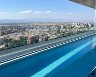 Swimming pool of Flat to rent in  Madrid Capital  with Air Conditioner, Terrace and Swimming Pool