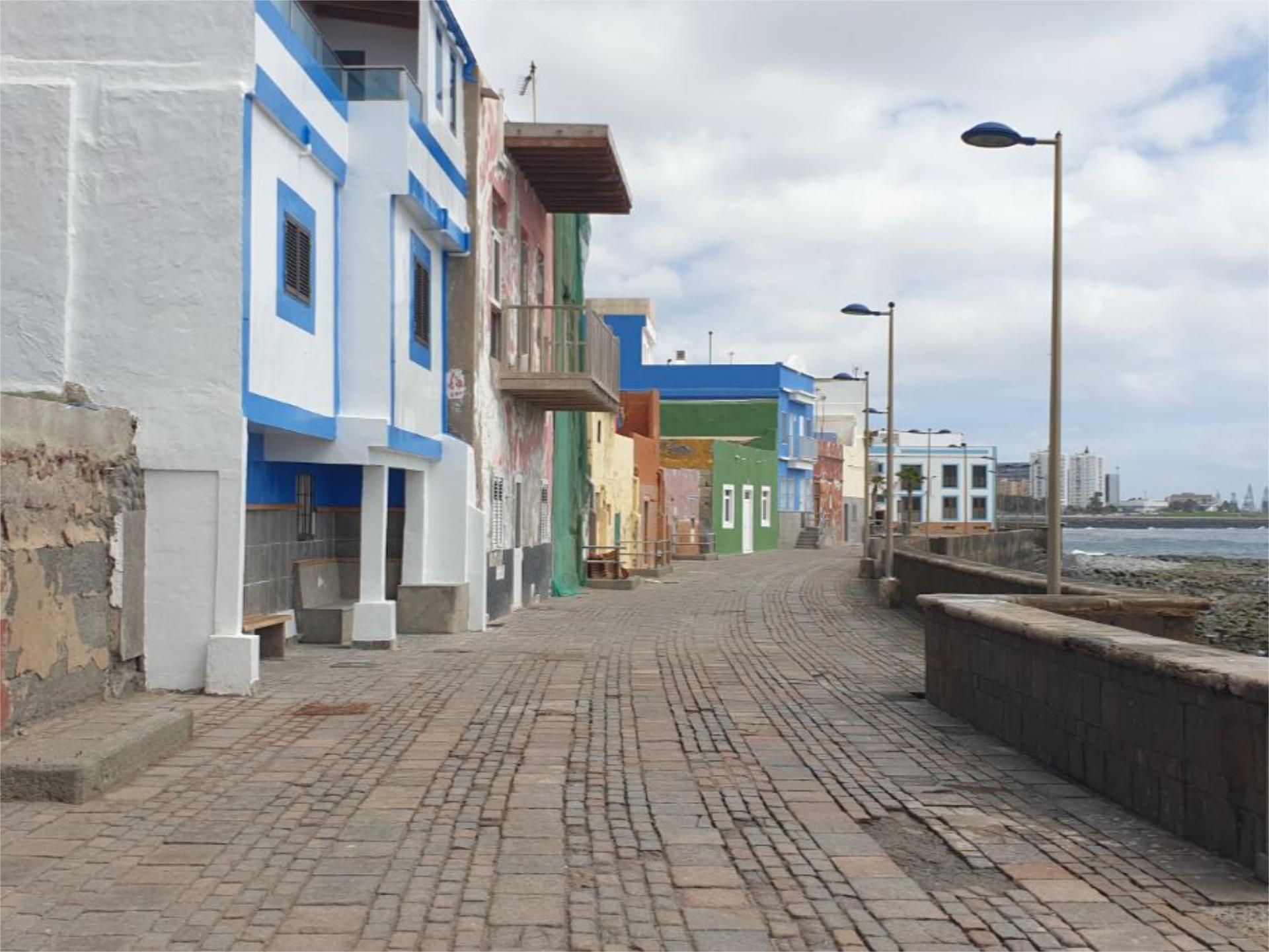 Exterior view of Single-family semi-detached for sale in Las Palmas de Gran Canaria