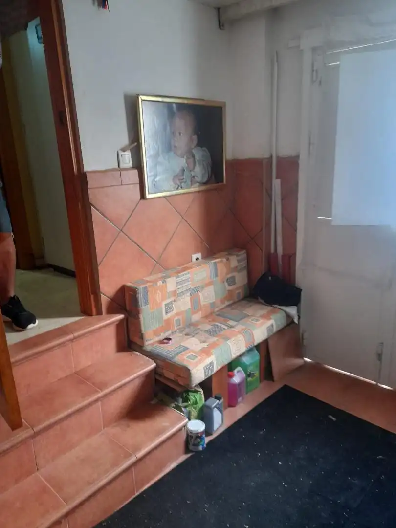 Sala d'estar de Casa adosada en venda en Alcalá de Guadaira amb Aire condicionat, Calefacció i Jardí privat