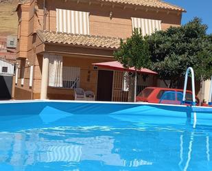 Swimming pool of House or chalet for sale in Fuente el Fresno  with Terrace, Swimming Pool and Balcony