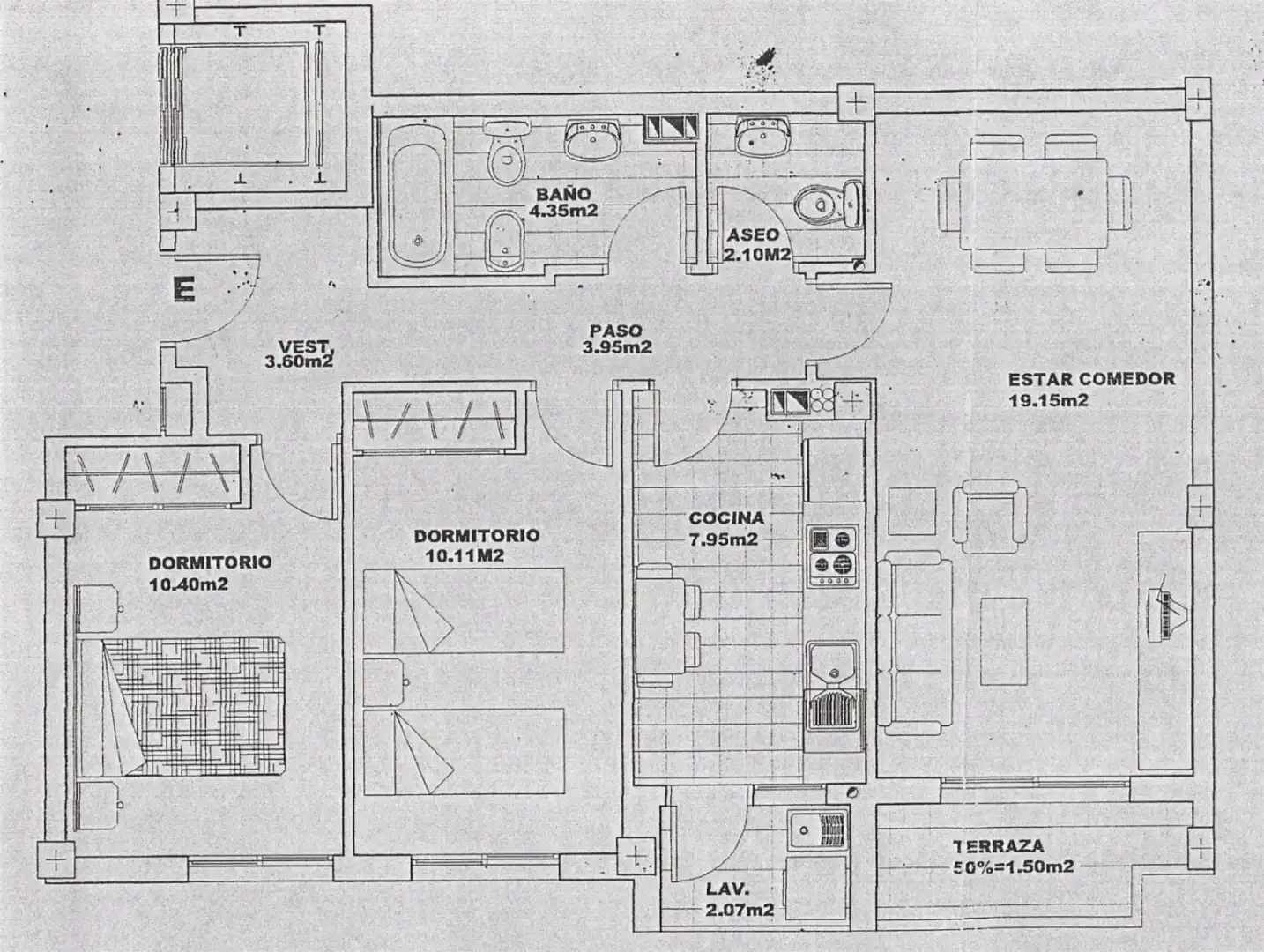 Flat for sale in Calle Madrid, 30, Cabezo de Torres Flat for sale in Murcia with Air Conditioner, Terrace and Storage room