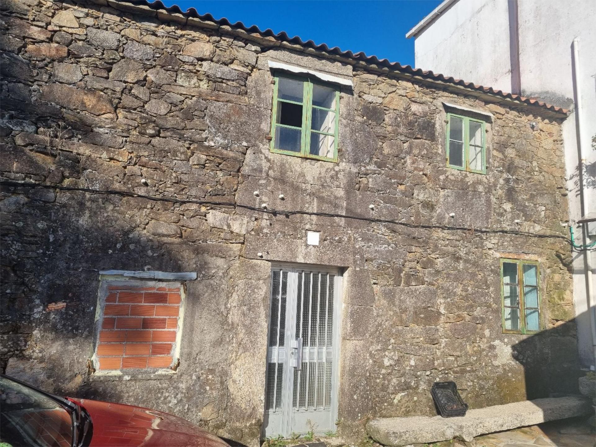 Vista exterior de Casa o xalet en venda en Santiago de Compostela 