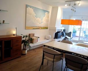 Dining room of Attic to rent in  Barcelona Capital  with Air Conditioner and Terrace