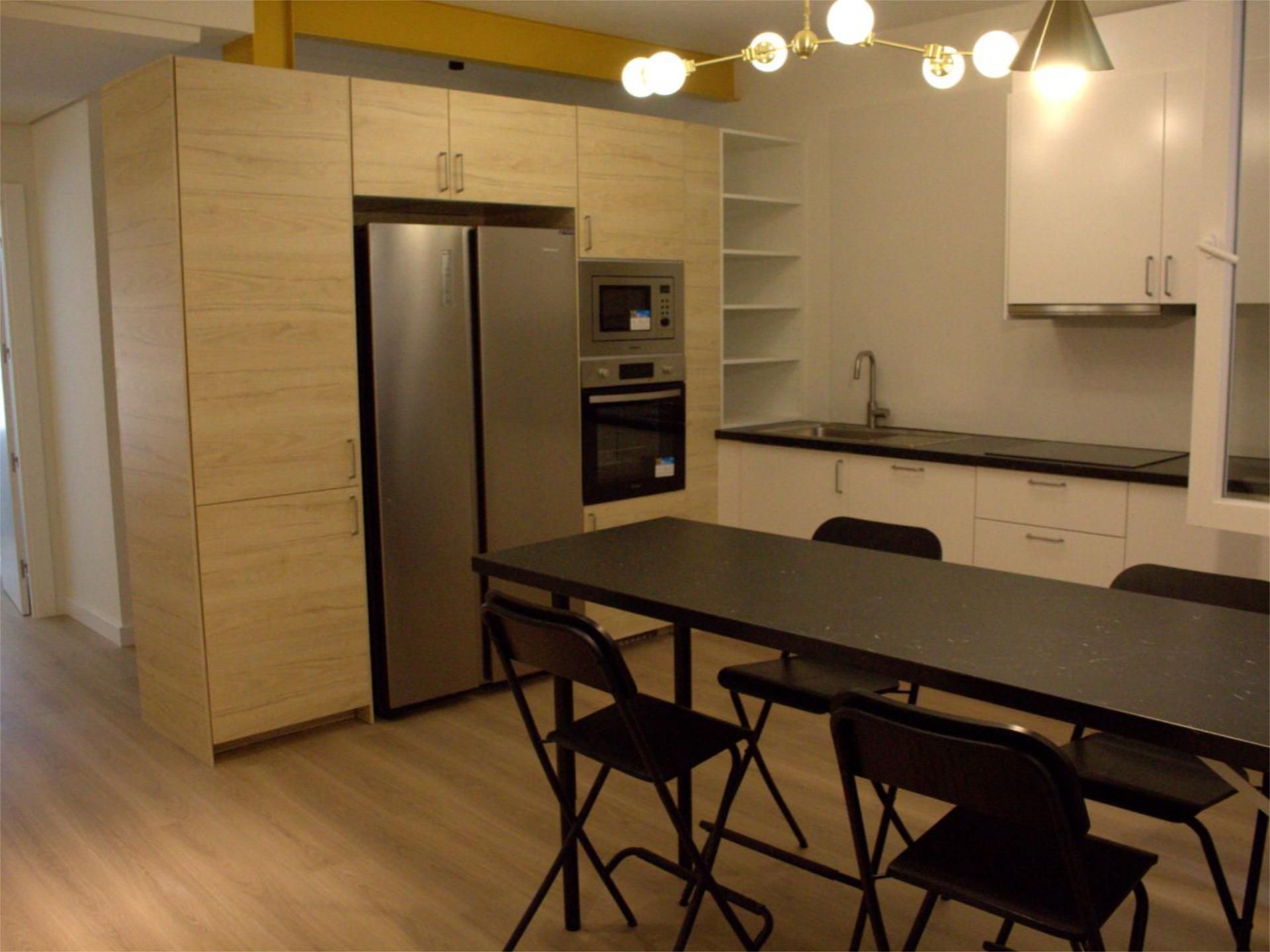 Kitchen of Flat for sale in  Albacete Capital  with Air Conditioner, Heating and Furnished
