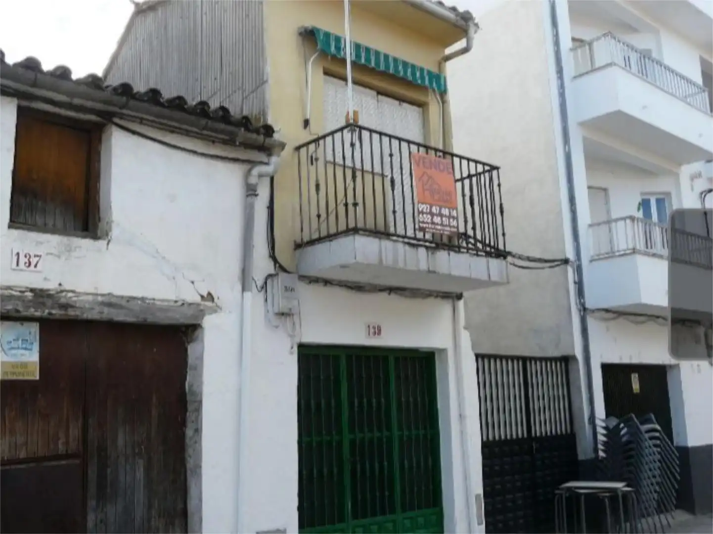 Vista exterior de Casa adosada en venta en Zarza de Granadilla